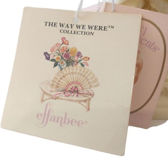 Effanbee Jennifer Doll Vintage 1988 Lil Innocents With Tags Blonde Hair Blue Eye - Picture 6 of 16